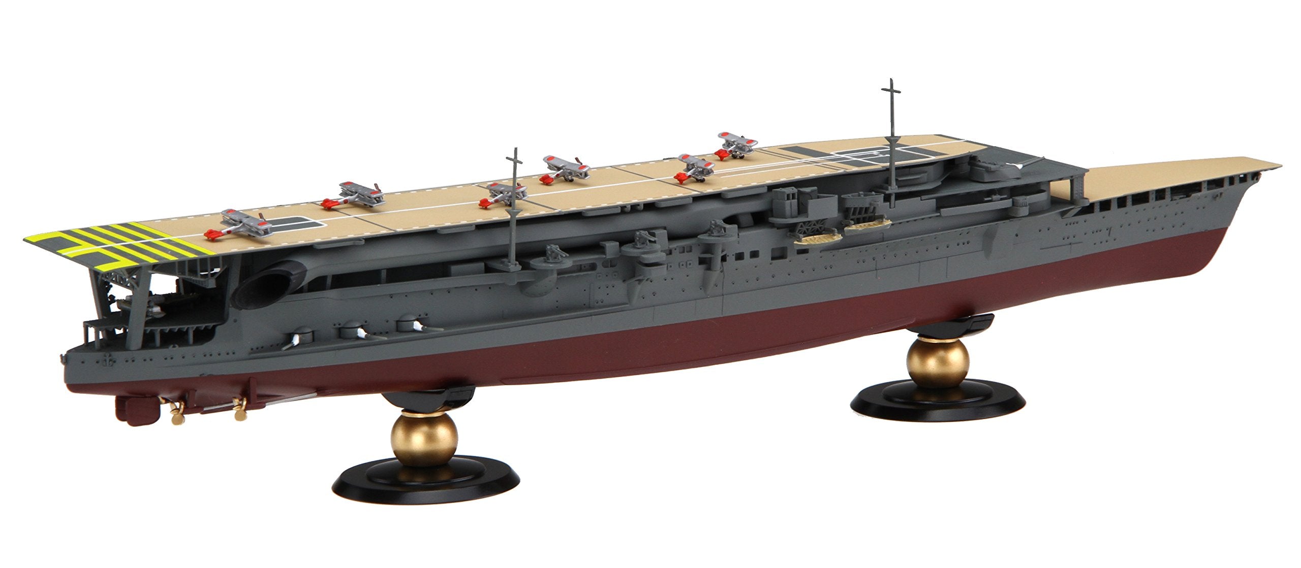 Fujimi Model 1/700 Imperial Navy Series No.33 Japanese Navy Aircraft Carrier Kaga Three-Tier Flight Deck Full Hull Model- Japan Figure Store - #1 Bring To You The Best Japanese Goods