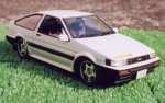 Fujimi 1/24 Itsuki Takeuchi Ae85 Levin Japanese Car Toys Plastic Model Kits- Japan Figure Store - #1 Bring To You The Best Japanese Goods