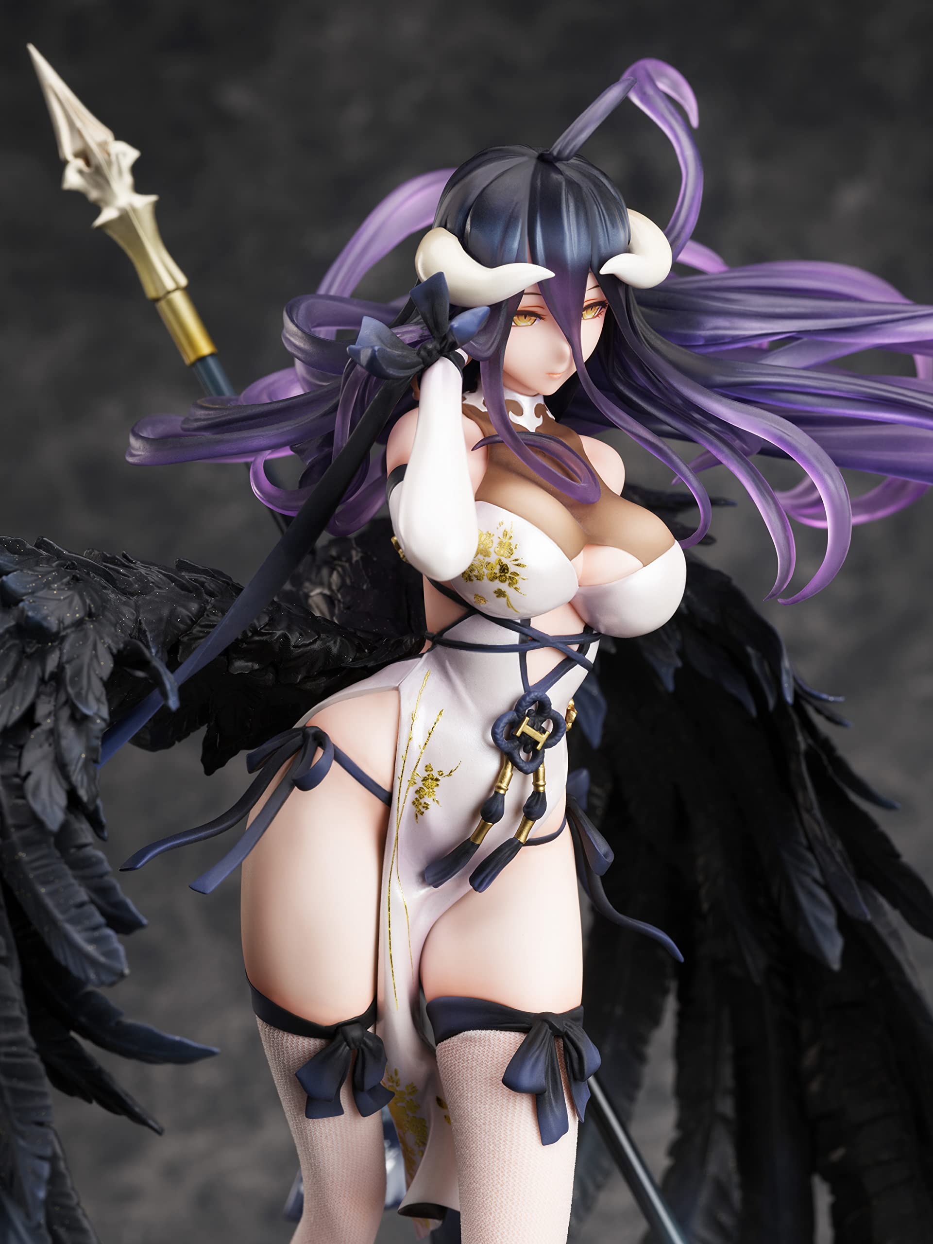 Furyu Overlord Albedo China Dress Ver. 1/7 Scale Pvc Painted Complete Figure- Japan Figure Store - #1 Bring To You The Best Japanese Goods