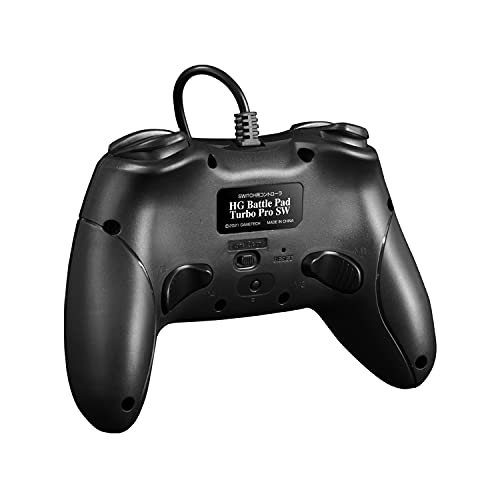 Gametech Hg Battle Pad Turbo Pro Sw For Nintendo Switch Black - New Japan Figure 4945664123169 3