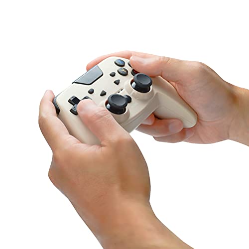 Gametech Wireless Symetry Pad Pro Sw For Nintendo Switch Beige - New Japan Figure 4945664123244 6