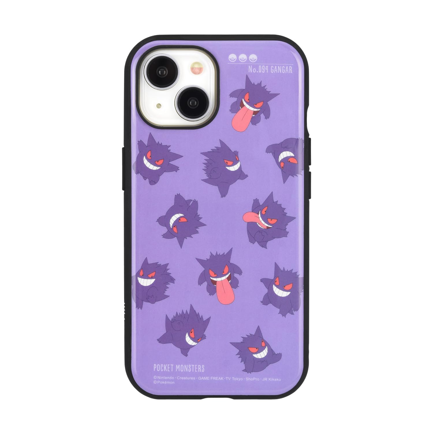 Gourmandies Pokemon Case Compatible iPhone15/14/13 Gengar Poke-866B- Japan Figure Store - #1 Bring To You The Best Japanese Goods