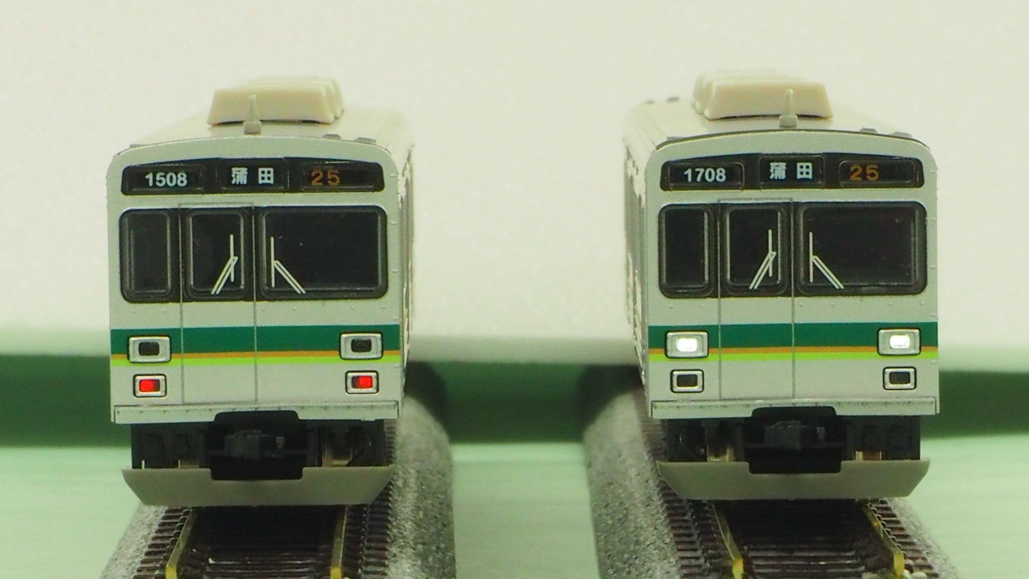 GREENMAX 30625 Tokyu Series 1000-1500 Reinforced Obstacle Deflector 3 Cars Set N Scale- Japan Figure Store - #1 Bring To You The Best Japanese Goods