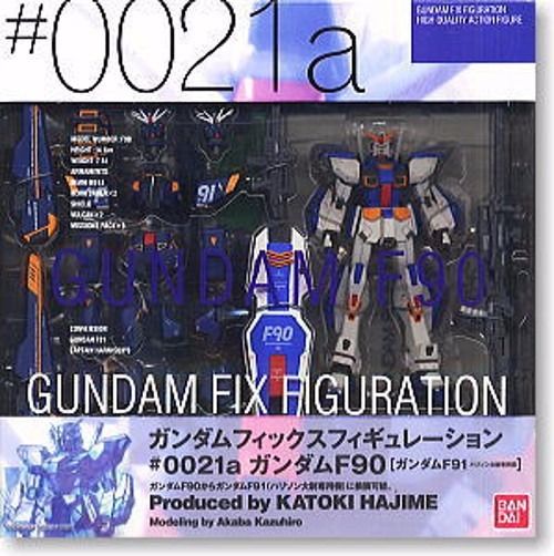 Gundam Fix Figuration #0021a Gundam F90 & Gundam F91 Captain Harrison Bandai- Japan Figure Store - #1 Bring To You The Best Japanese Goods