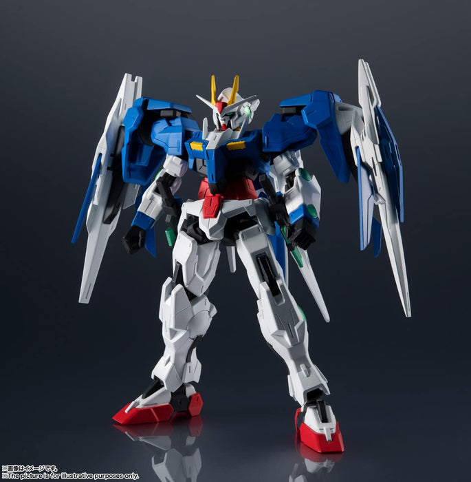 Gundam Universe Mobile Suit Gundam 00 Gn-0000 + Gnr-010 00 Raiser Approximately 150Mm Abs Pvc Pre-Painted Movable Figure- Japan Figure Store - #1 Bring To You The Best Japanese Goods