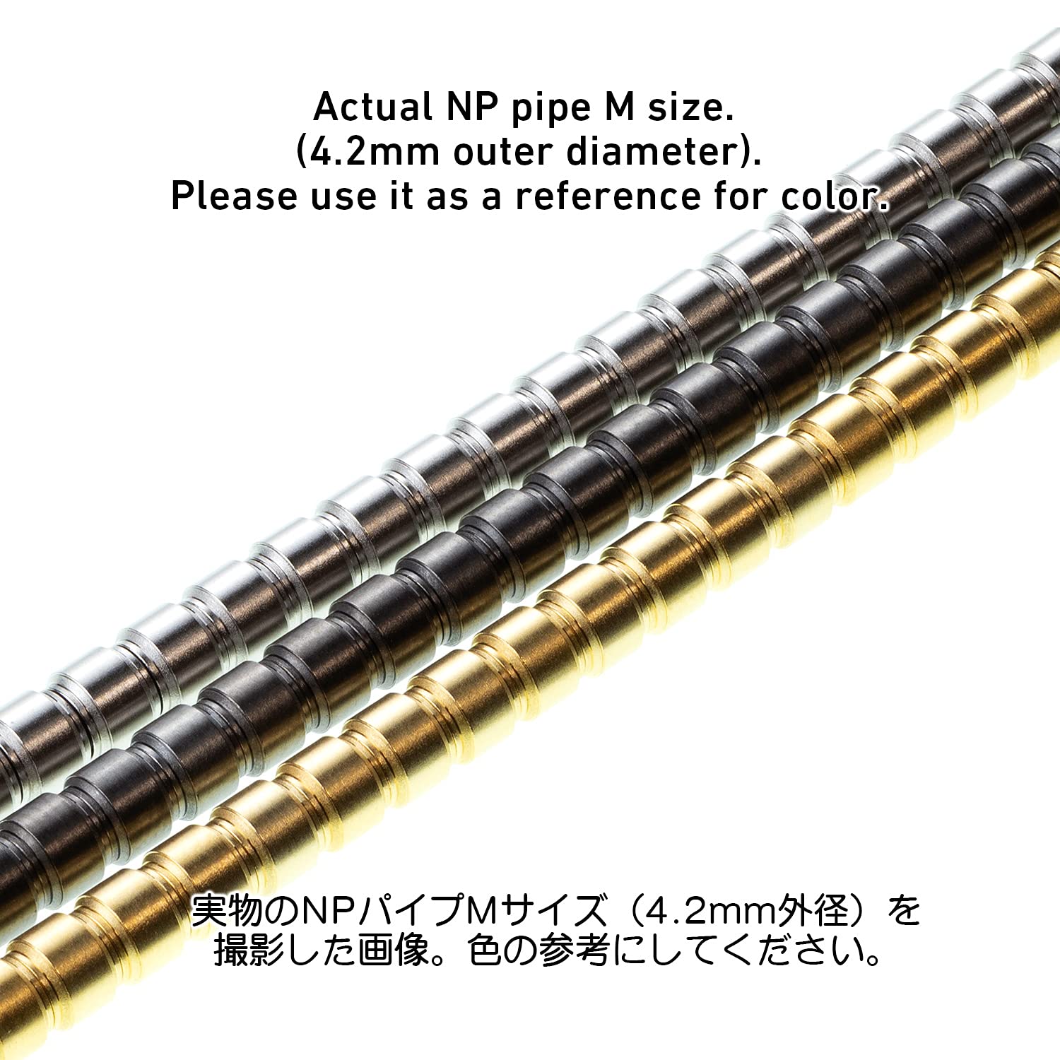 HIQPARTS Np Pipe Silver Size M 20Pieces- Japan Figure Store - #1 Bring To You The Best Japanese Goods