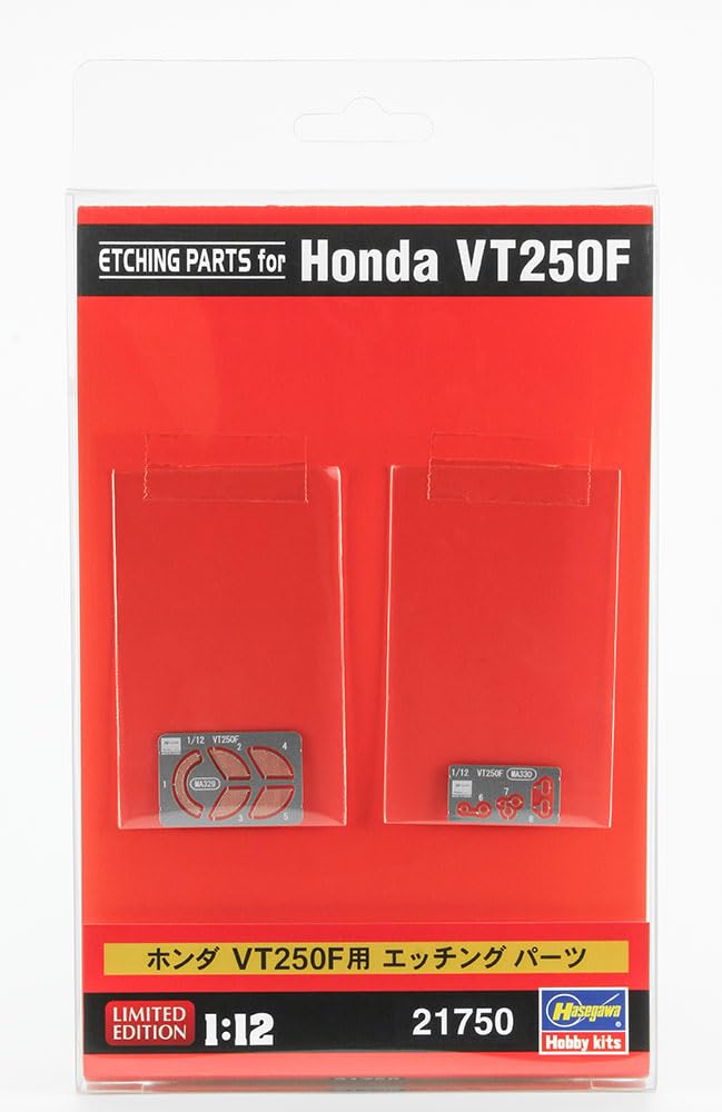 Hasegawa 1/12 Honda VT250F Plastic Model with Photo-Etched Parts 21750- Japan Figure Store - #1 Bring To You The Best Japanese Goods