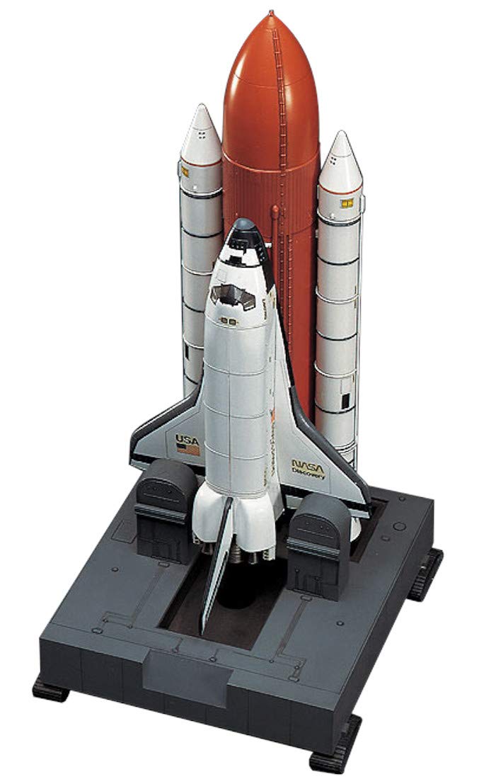 HASEGAWA 1/200 Space Shuttle Orbiter W/Boosters Plastic Model- Japan Figure Store - #1 Bring To You The Best Japanese Goods