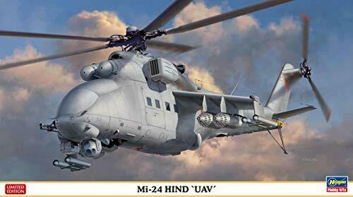 Hasegawa Mi-24 Hind 'uav' Plastic Model- Japan Figure Store - #1 Bring To You The Best Japanese Goods