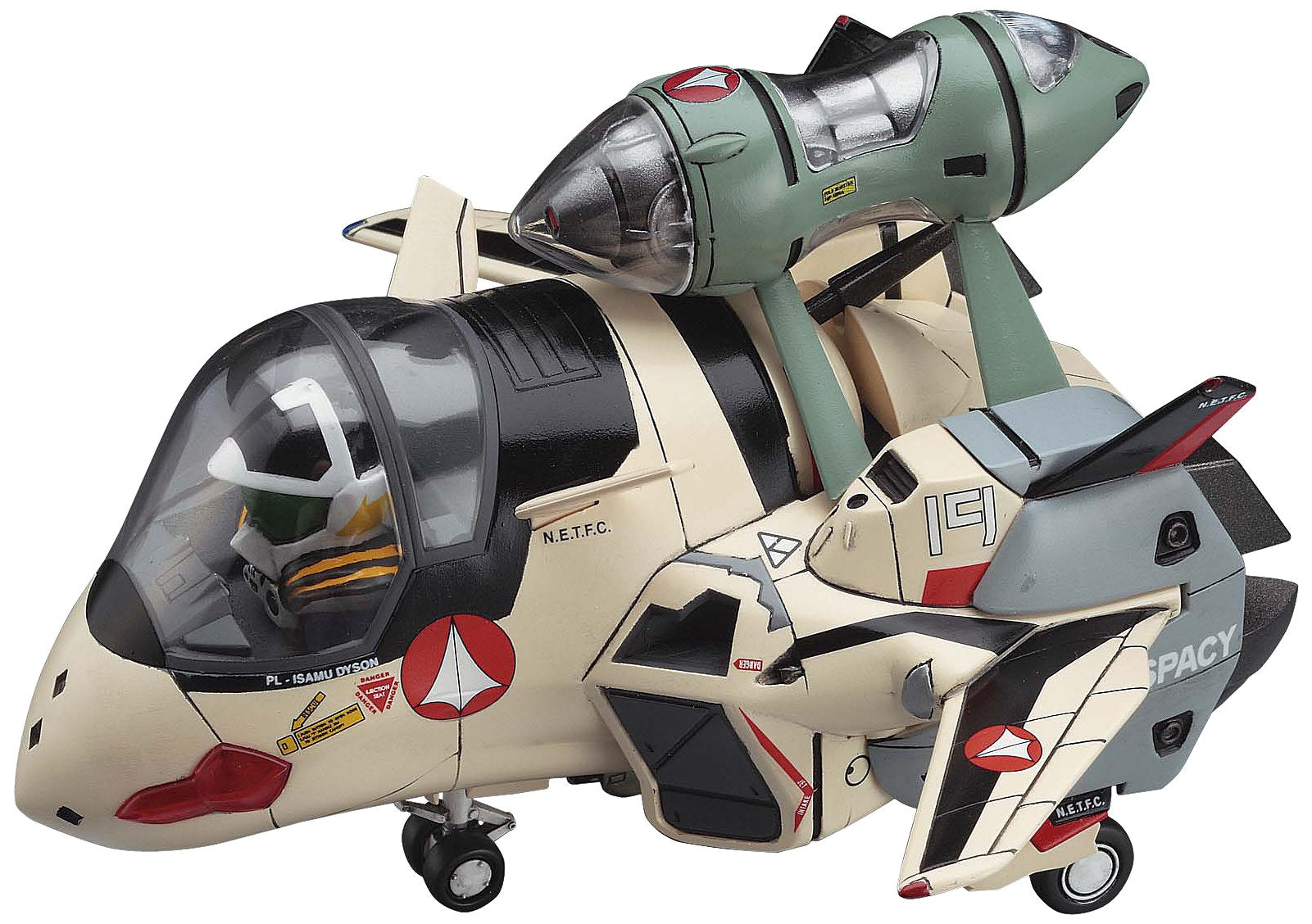 HASEGAWA 65825 Yf-19 Macross Plus Eggplane Egg Plane Series- Japan Figure Store - #1 Bring To You The Best Japanese Goods