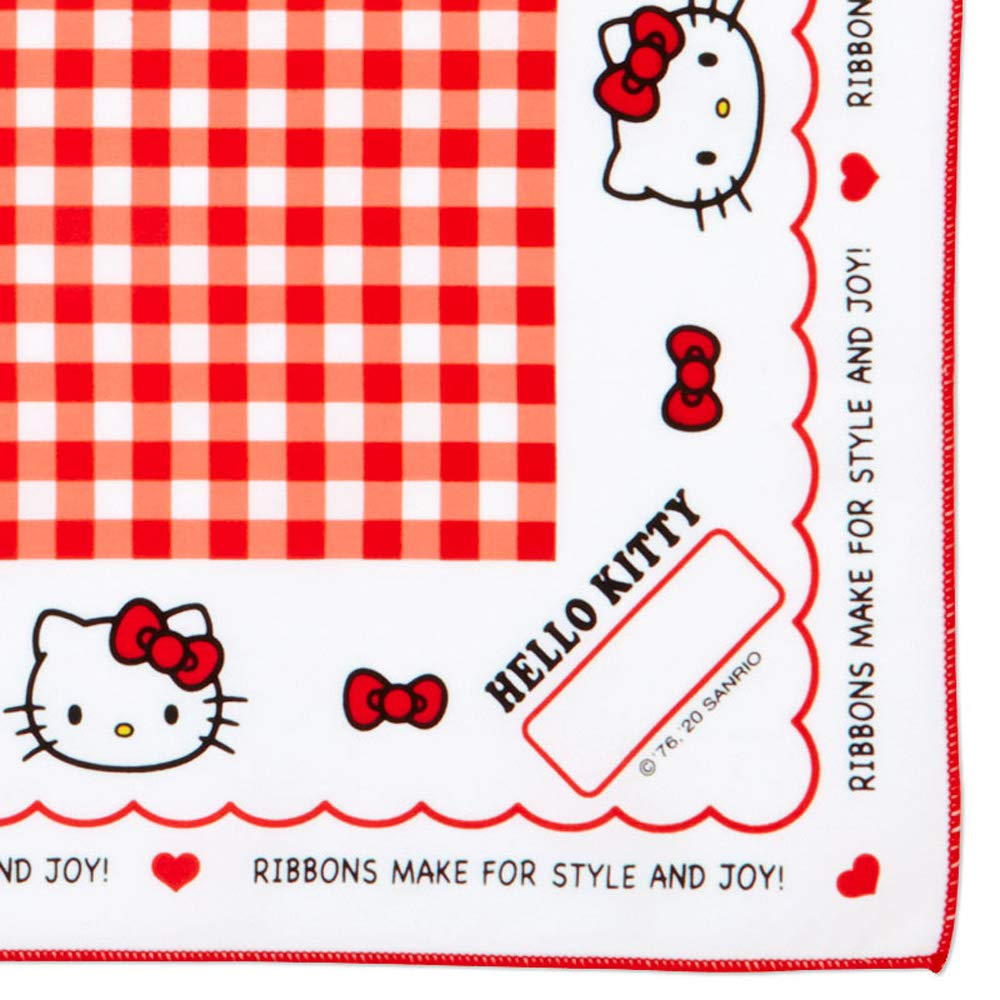 SANRIO Lunch Cloth Hello Kitty Gingham- Japan Figure Store - #1 Bring To You The Best Japanese Goods