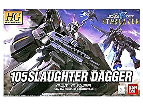BANDAI 453792 Hg Gundam Seed Gat-01A1 105 Slaughter Dagger 1/144 Scale Kit- Japan Figure Store - #1 Bring To You The Best Japanese Goods