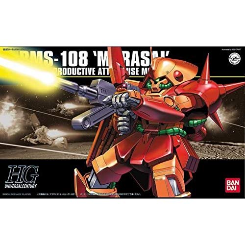 BANDAI Hguc 052 Gundam Rms-108 Marasai 1/144 Scale Kit- Japan Figure Store - #1 Bring To You The Best Japanese Goods