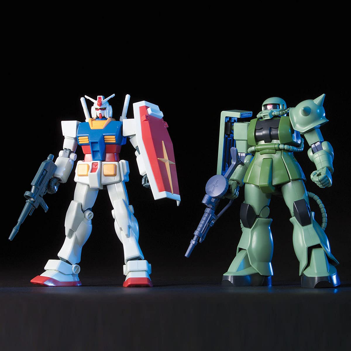BANDAI Hguc Gunpla Starter Set Gundam Vs Zaku 1/144 Scale Kit- Japan Figure Store - #1 Bring To You The Best Japanese Goods