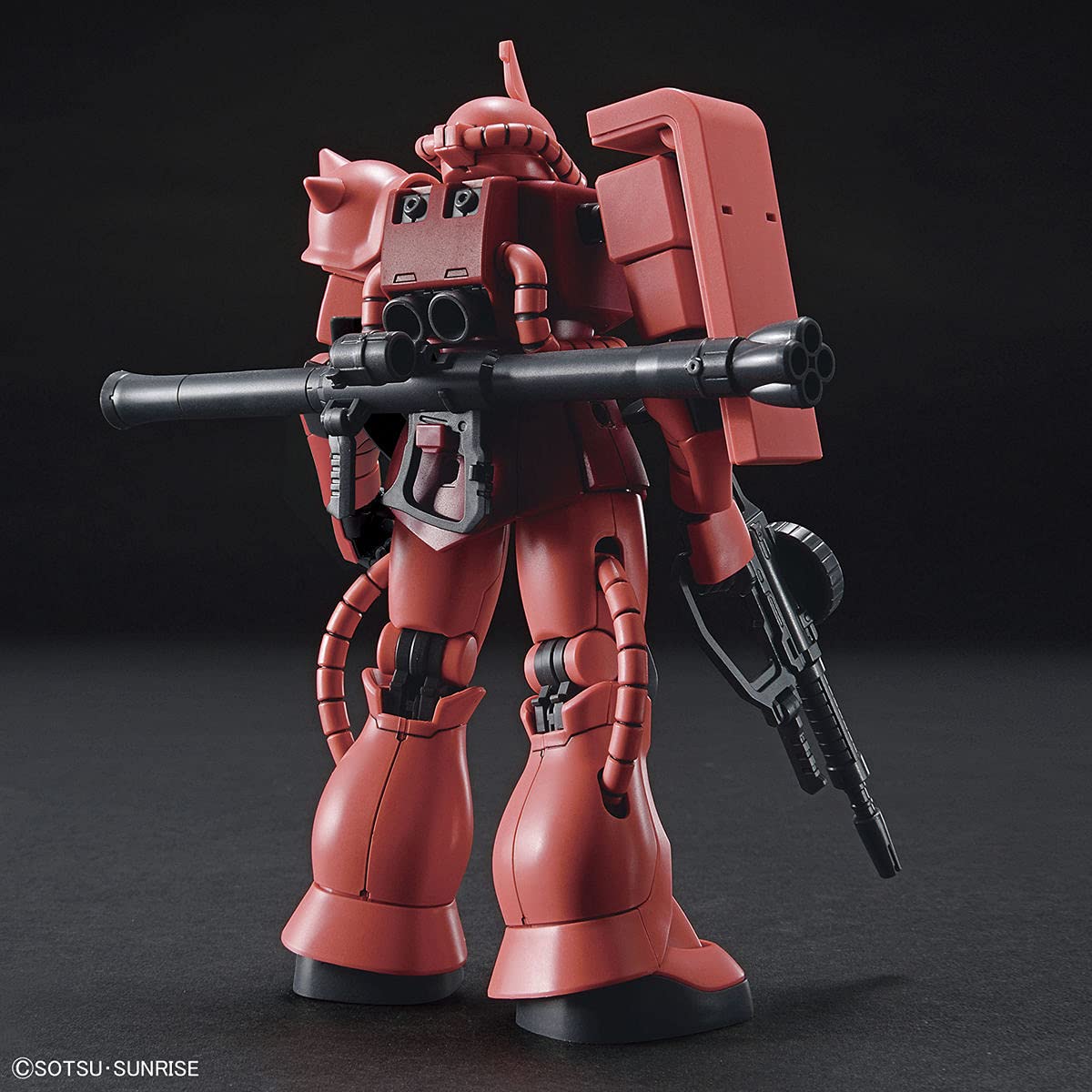 BANDAI Hguc 234 Gundam Char'S Custom Zaku Ii 1/144 Scale Kit- Japan Figure Store - #1 Bring To You The Best Japanese Goods