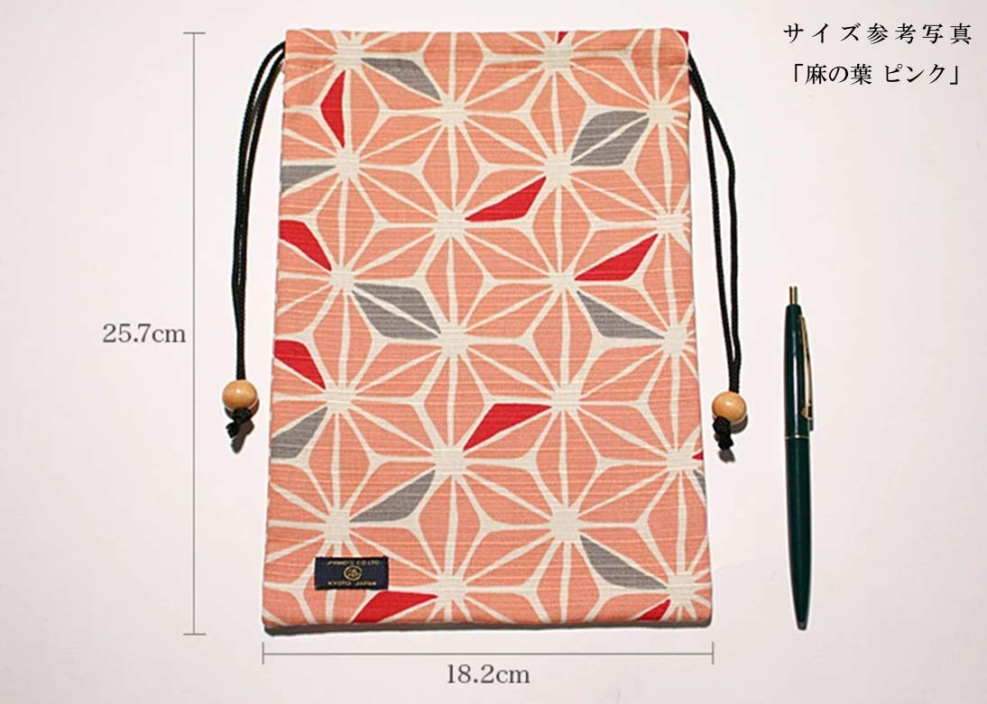 Jhands Japanese Hikara Kinchaku Asanoha Pink (L)- Japan Figure Store - #1 Bring To You The Best Japanese Goods