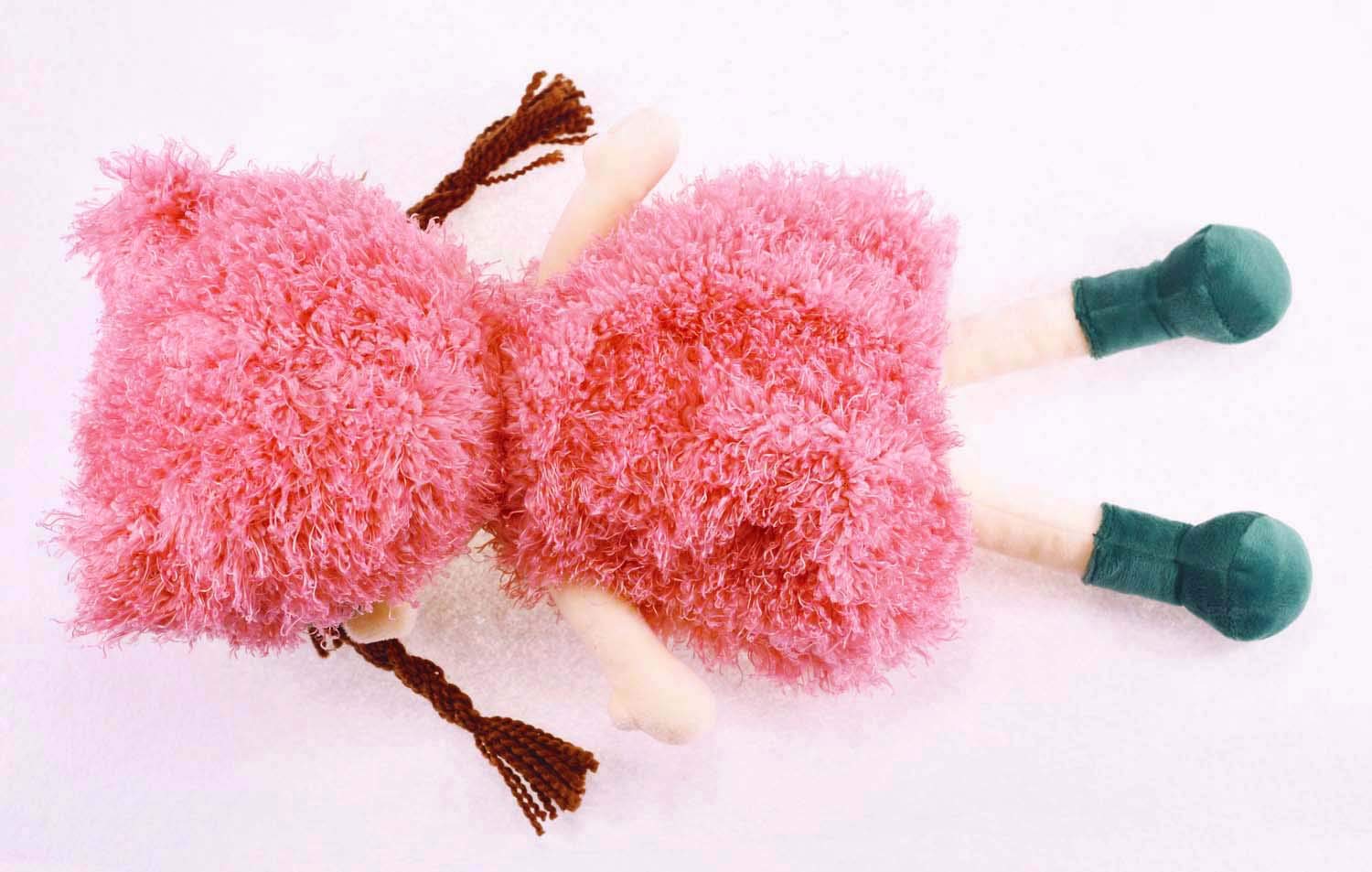 Hwd Stuffed Animal Plush Doll 40cm High Pink Color Japan Plush Stuffed Dolls- Japan Figure Store - #1 Bring To You The Best Japanese Goods