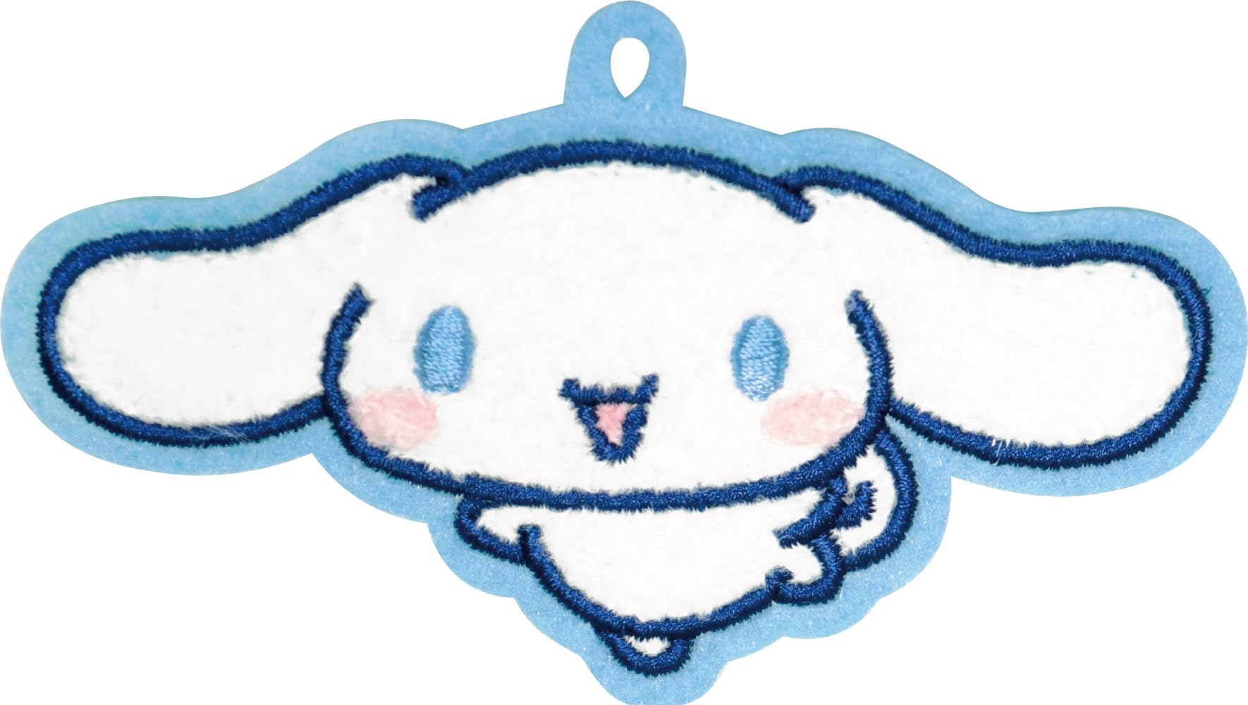 J'S Planning Sanrio Cinnamoroll Fluffy Embroidered Bag Charm Japan 5.5 X 9.5 X 1 Cm Wcm004- Japan Figure Store - #1 Bring To You The Best Japanese Goods