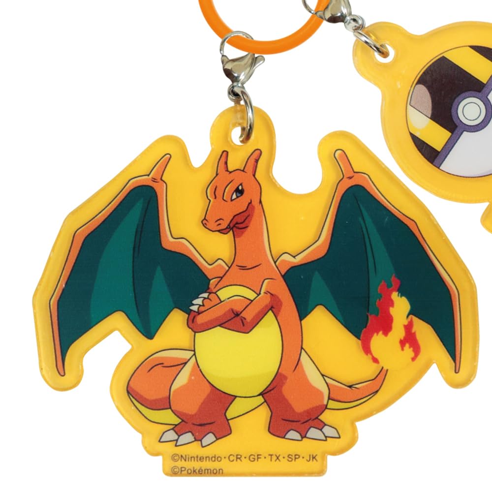 J&S Planning Umbrella Charm Pokemon Charizard AKR014 6.8x5.6cm 2.7x4.1cm- Japan Figure Store - #1 Bring To You The Best Japanese Goods