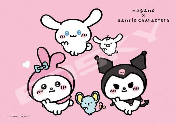 ENSKY 208-085 Jigsaw Puzzle Nagano X Sanrio Characters My Melody Kuromi Cinnamoroll 208 Pieces- Japan Figure Store - #1 Bring To You The Best Japanese Goods