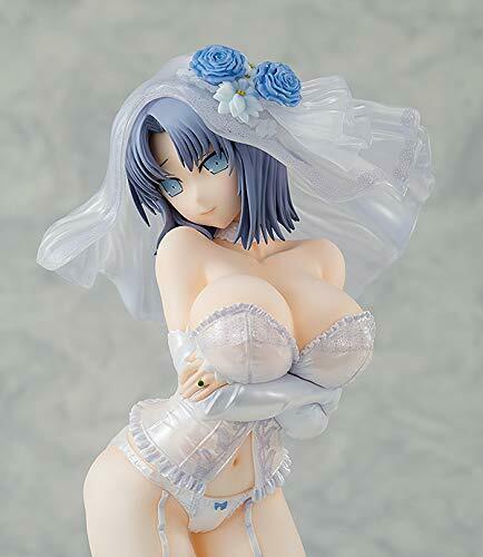 Kadokawa Senran Kagura Yumi: Wedding Lingerie Ver. 1/7 Scale Figure- Japan Figure Store - #1 Bring To You The Best Japanese Goods
