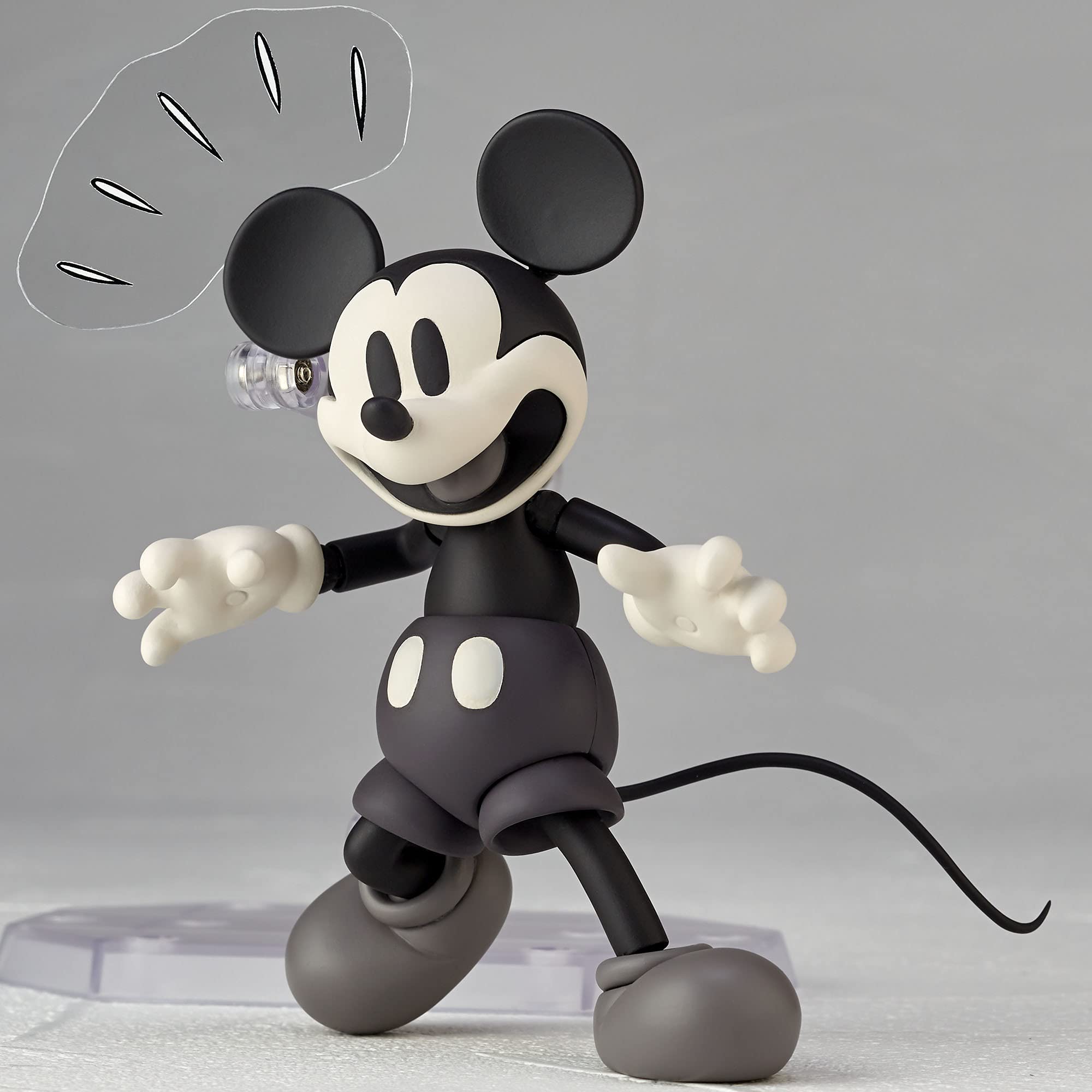KAIYODO Movie Revo Series No.013 Mickey Mouse 1936 Monochrome Ver. Figure- Japan Figure Store - #1 Bring To You The Best Japanese Goods