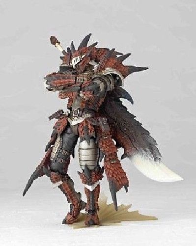 Kaiyodo Revoltech Hunter Swordsman Laeus Series Series No.123 Figure- Japan Figure Store - #1 Bring To You The Best Japanese Goods