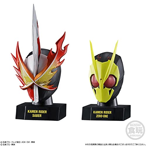 BANDAI CANDY Kamen Rider Mask History 1 10Pack Box Candy Toy- Japan Figure Store - #1 Bring To You The Best Japanese Goods