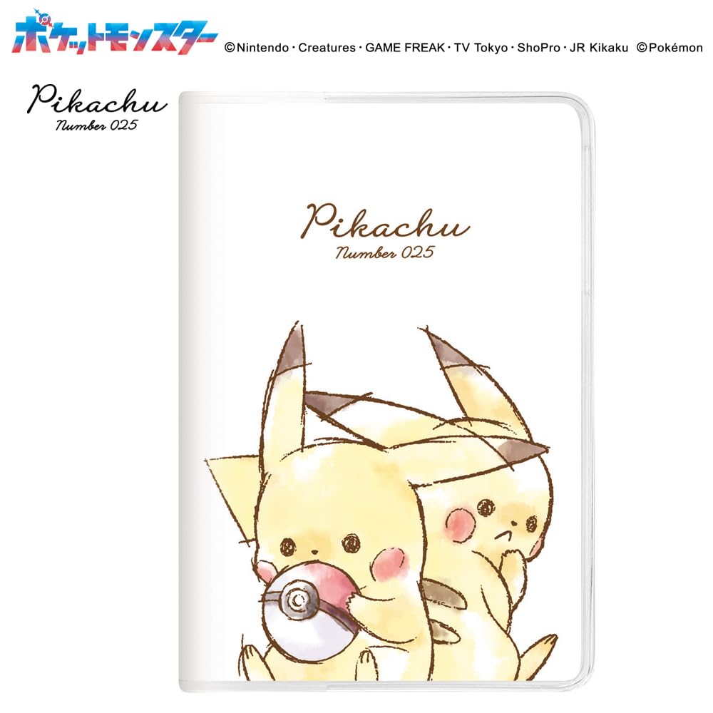 Kamiojapan Pokemon Pikachu Notebook 2024 B6 Monthly Starting Oct 2023 - 302918- Japan Figure Store - #1 Bring To You The Best Japanese Goods