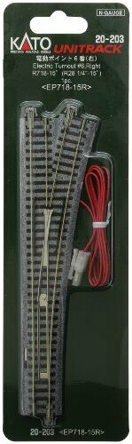 Kato 20-203 #6 Right Turnout 718mm Ep718-15r N Scale 20203 - Japan Figure