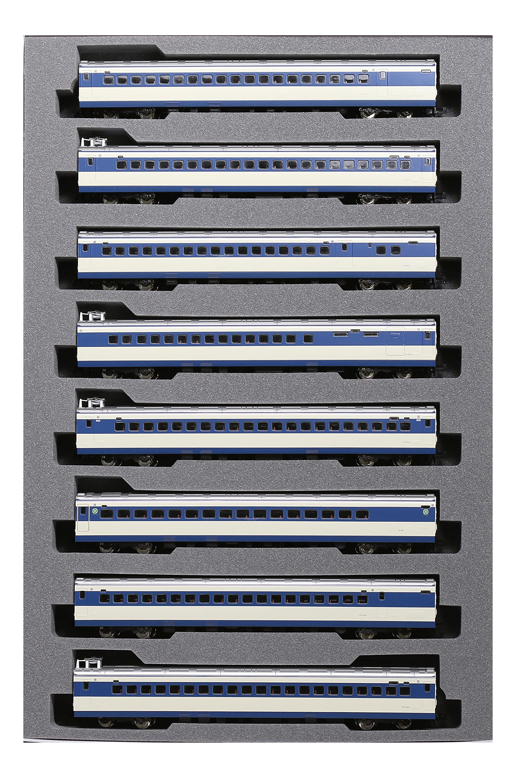 Kato N Gauge Hikari/Kodama 8-Car Set 0 Series 2000 Shinkansen Model Train- Japan Figure Store - #1 Bring To You The Best Japanese Goods