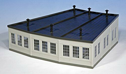 Kato N Gauge 1/150 23-240 3-stall Concrete Roundhouse- Japan Figure Store - #1 Bring To You The Best Japanese Goods