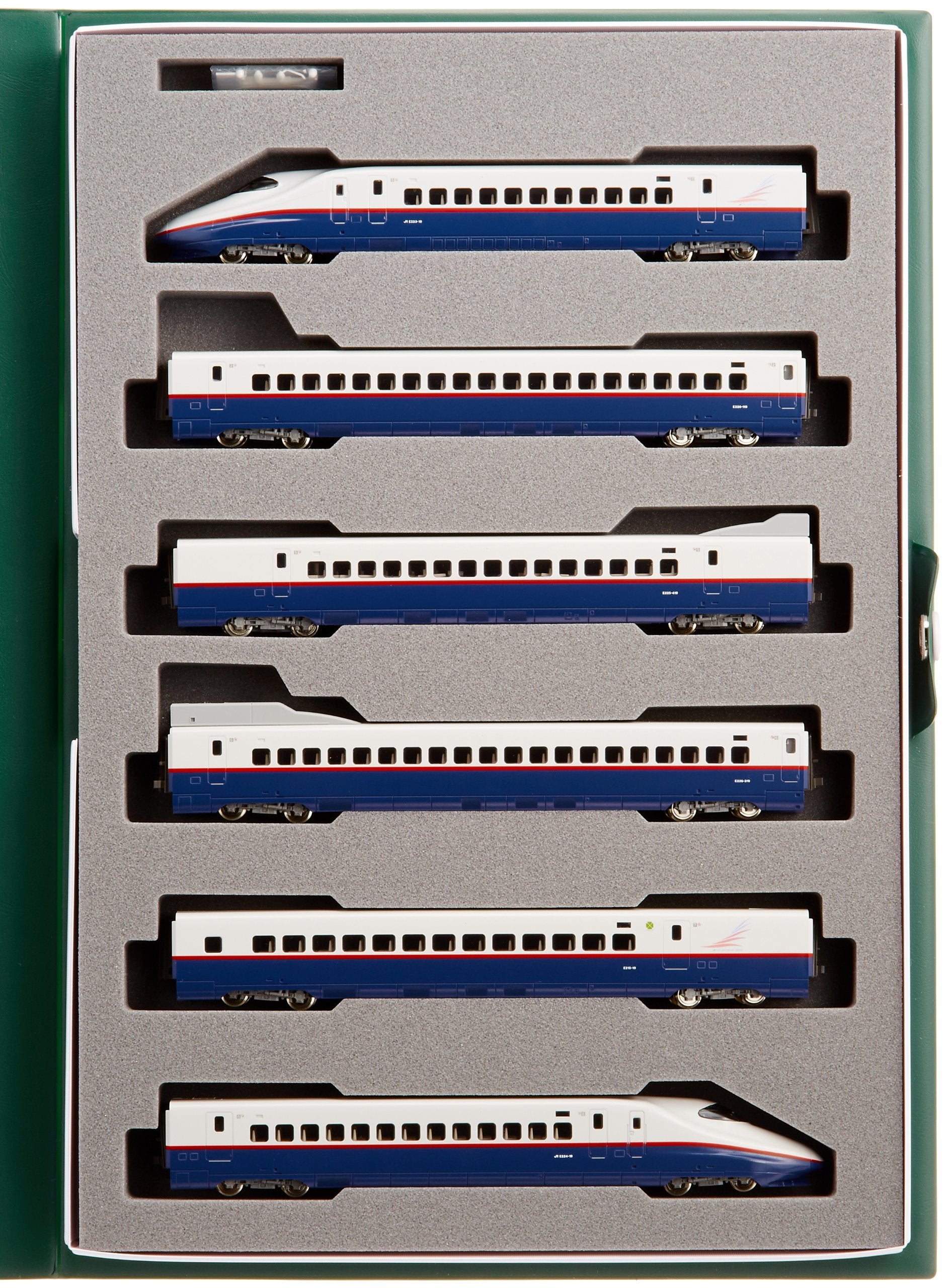 Kato N Gauge E2 Series Asama Shinkansen Basic Set 6 Cars- Japan Figure Store - #1 Bring To You The Best Japanese Goods