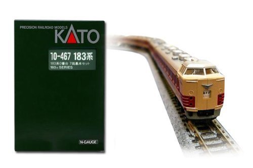 Kato N Gauge 183 Series Basic 7-Car Set - Model Railway Train 10-467- Japan Figure Store - #1 Bring To You The Best Japanese Goods