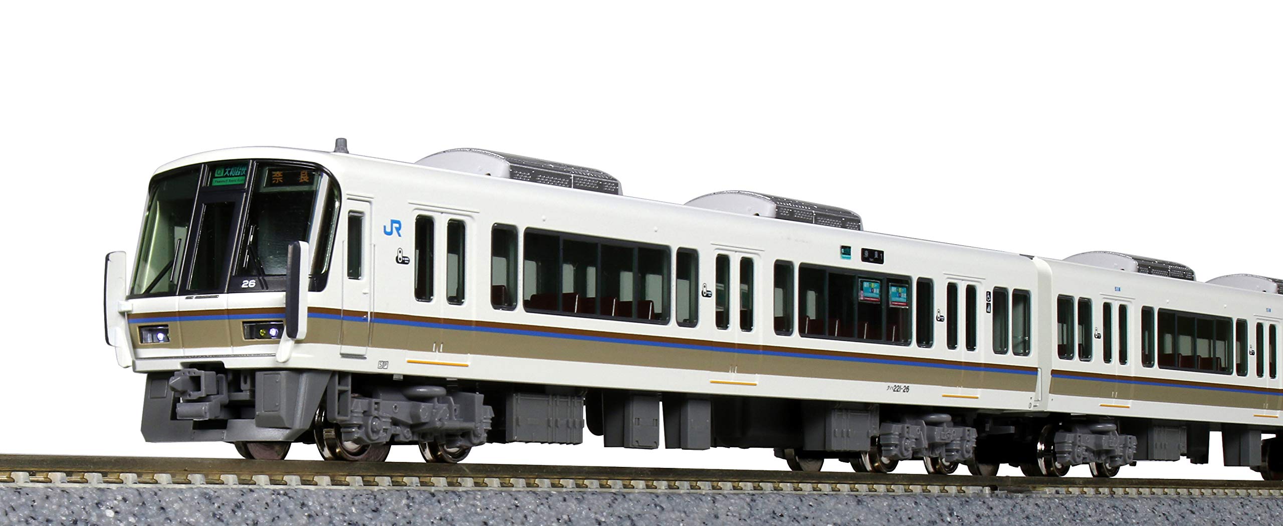 KATO 10-1491 Series 221 Renewal 'Yamatoji Rapid' 4 Cars Set N Scale- Japan Figure Store - #1 Bring To You The Best Japanese Goods