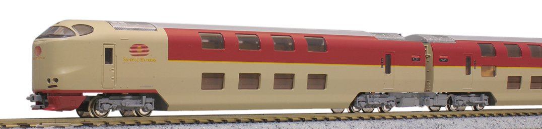 Kato N Gauge 285 3000 Series 7-Car Set 10-1333 Sunrise Express Model Train- Japan Figure Store - #1 Bring To You The Best Japanese Goods