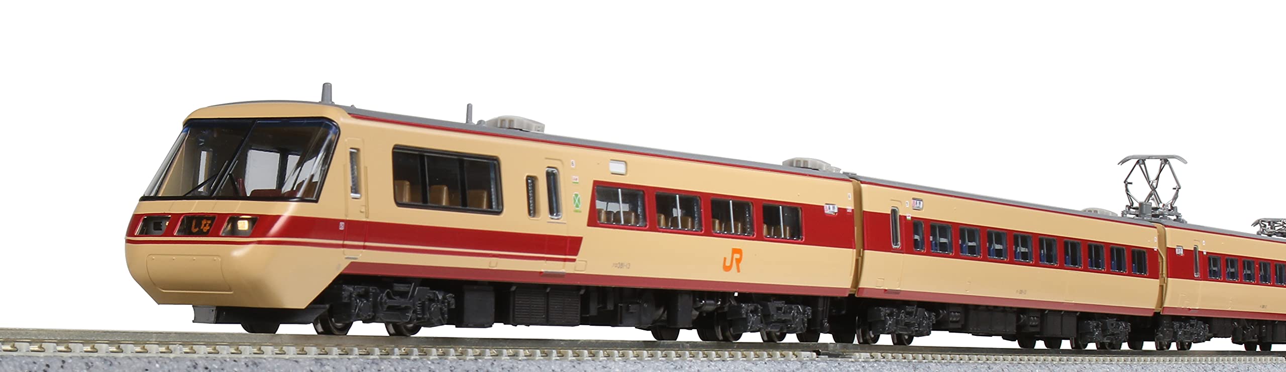 Kato Railway Model Train - N Gauge 381 Series 6-Car Basic Set Panorama Shinano Release- Japan Figure Store - #1 Bring To You The Best Japanese Goods