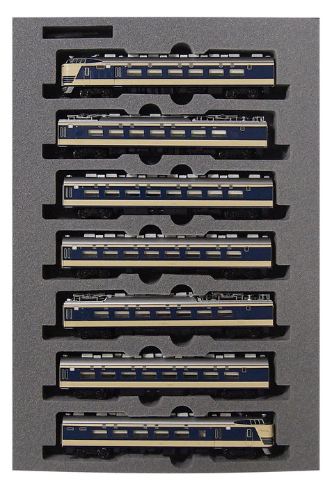 Kato N Gauge 7-Car Set 10-1354 581 Series Basic Railway Model Train- Japan Figure Store - #1 Bring To You The Best Japanese Goods