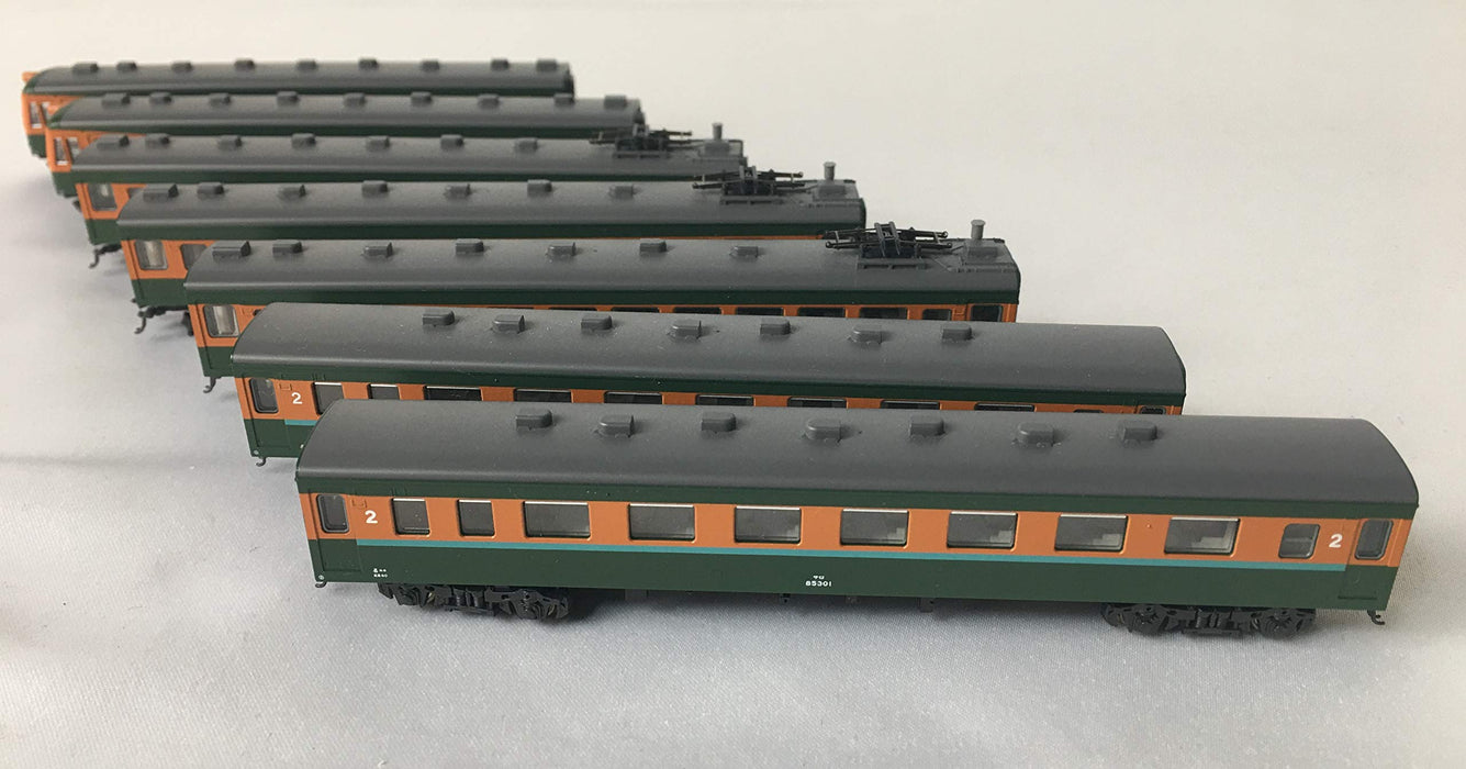 Kato N Gauge 80 Series 7-Car 10-379 Model Train - Semi-Express Tokai/Hiei Basic Set- Japan Figure Store - #1 Bring To You The Best Japanese Goods