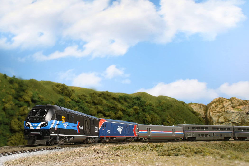 Kato N Gauge Alc-42 Charger Diesel Locomotive Amtrak Day One 50th Anniversary #301 Model 17-736-K- Japan Figure Store - #1 Bring To You The Best Japanese Goods