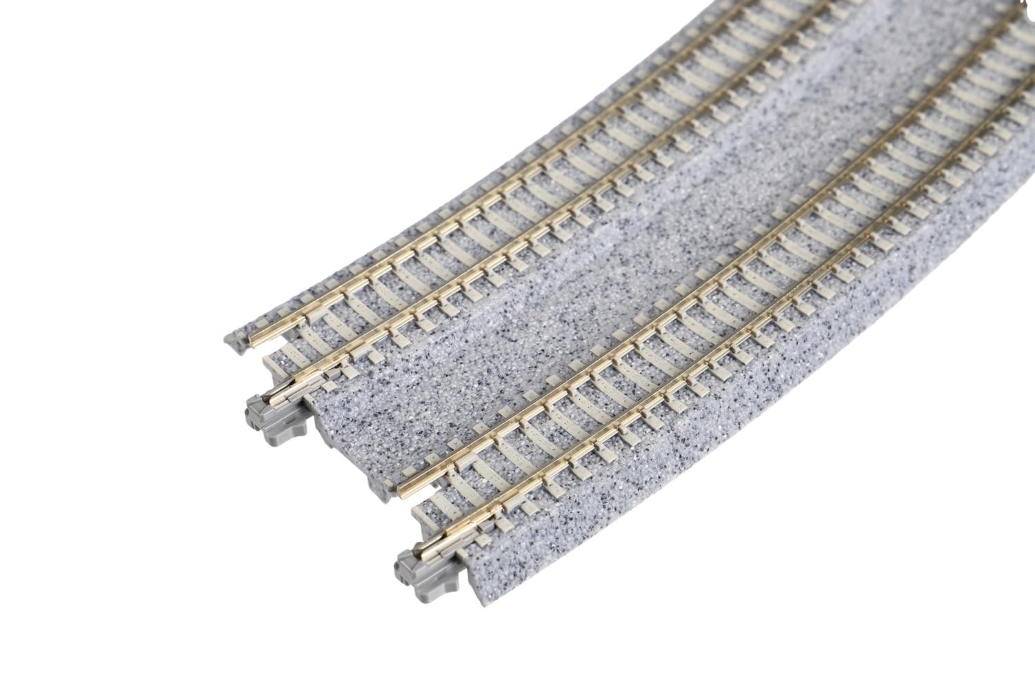 Kato Railway Model Supplies - N Gauge Double Track Curved Line R480/447-45° - 2 Pieces- Japan Figure Store - #1 Bring To You The Best Japanese Goods