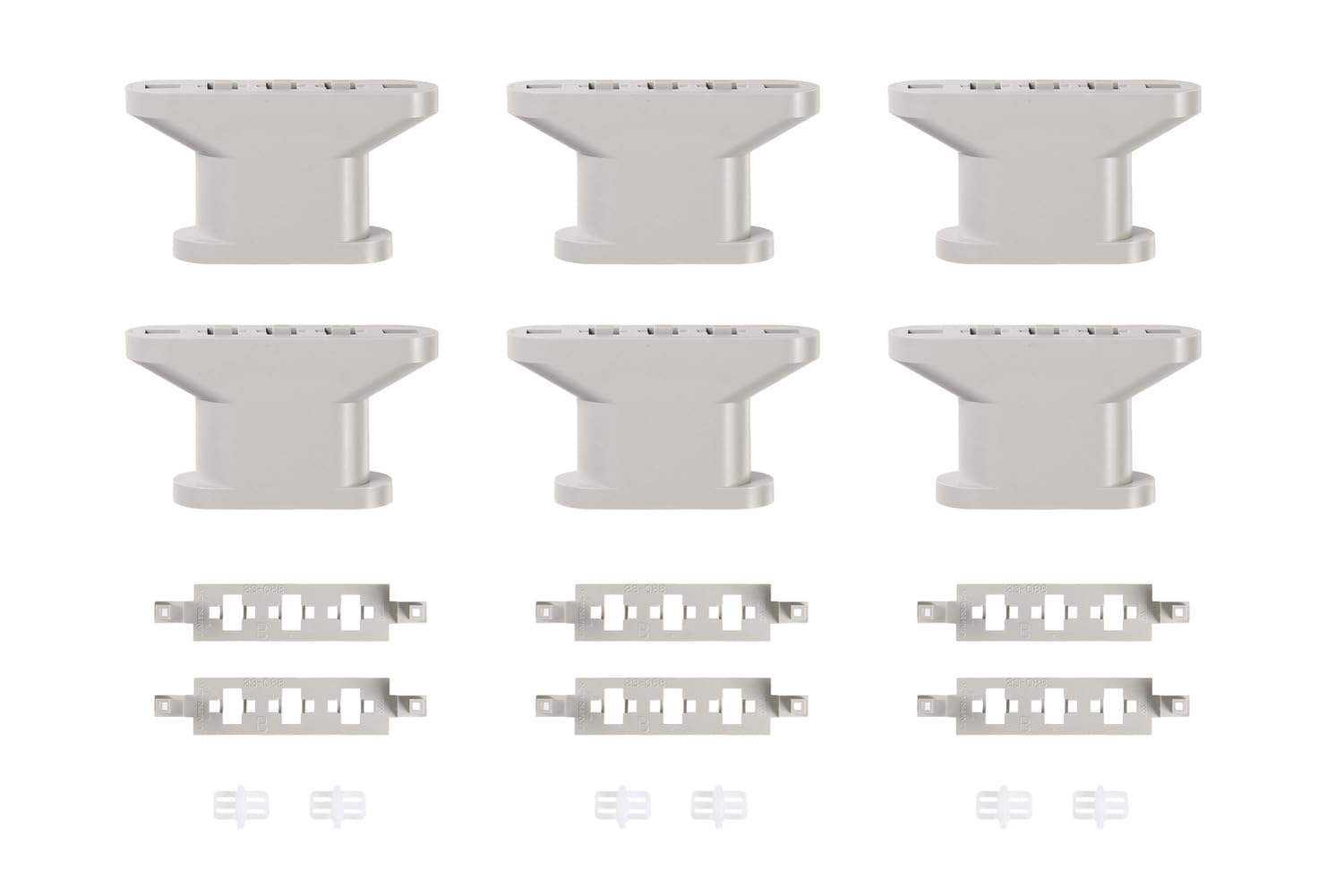Kato N Gauge Double Track Pier No.5 Set - 6 Pieces Railway Model Supplies- Japan Figure Store - #1 Bring To You The Best Japanese Goods