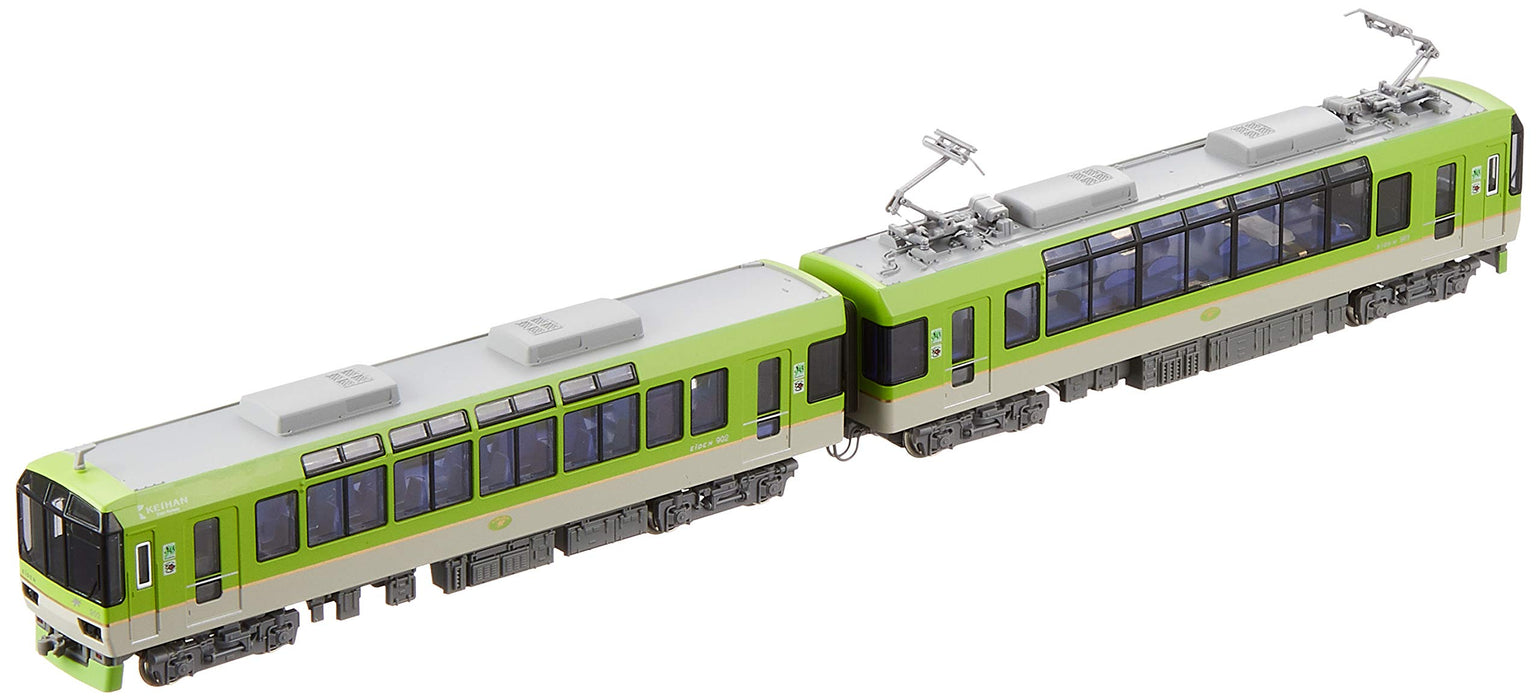 Kato N Gauge 900 Series Eizan Electric Railway Model Train - Blue Maple Green- Japan Figure Store - #1 Bring To You The Best Japanese Goods
