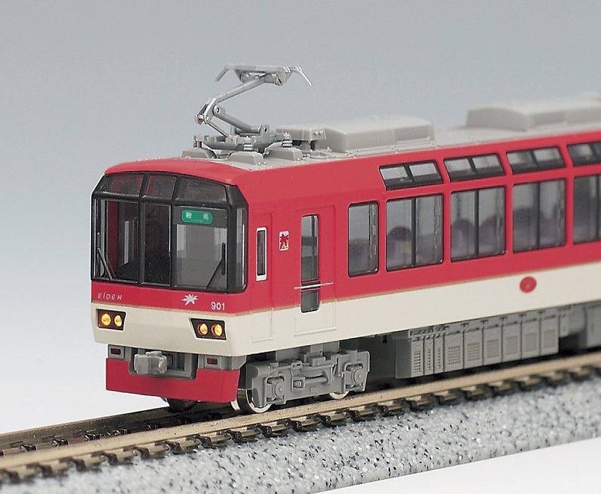 Kato N Gauge Eizan Electric 900 Series Kirara Red Train Model 10-411- Japan Figure Store - #1 Bring To You The Best Japanese Goods