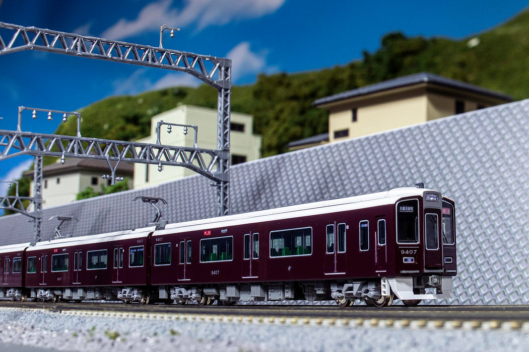 Kato N Gauge 4-Car 9300 Series Hankyu Corporation Kyoto Line Model Train Set 10-1823- Japan Figure Store - #1 Bring To You The Best Japanese Goods