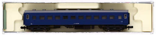 Kato N Gauge Blue Postwar 5128-4 Passenger Car - Railway Model Ohafu 33- Japan Figure Store - #1 Bring To You The Best Japanese Goods