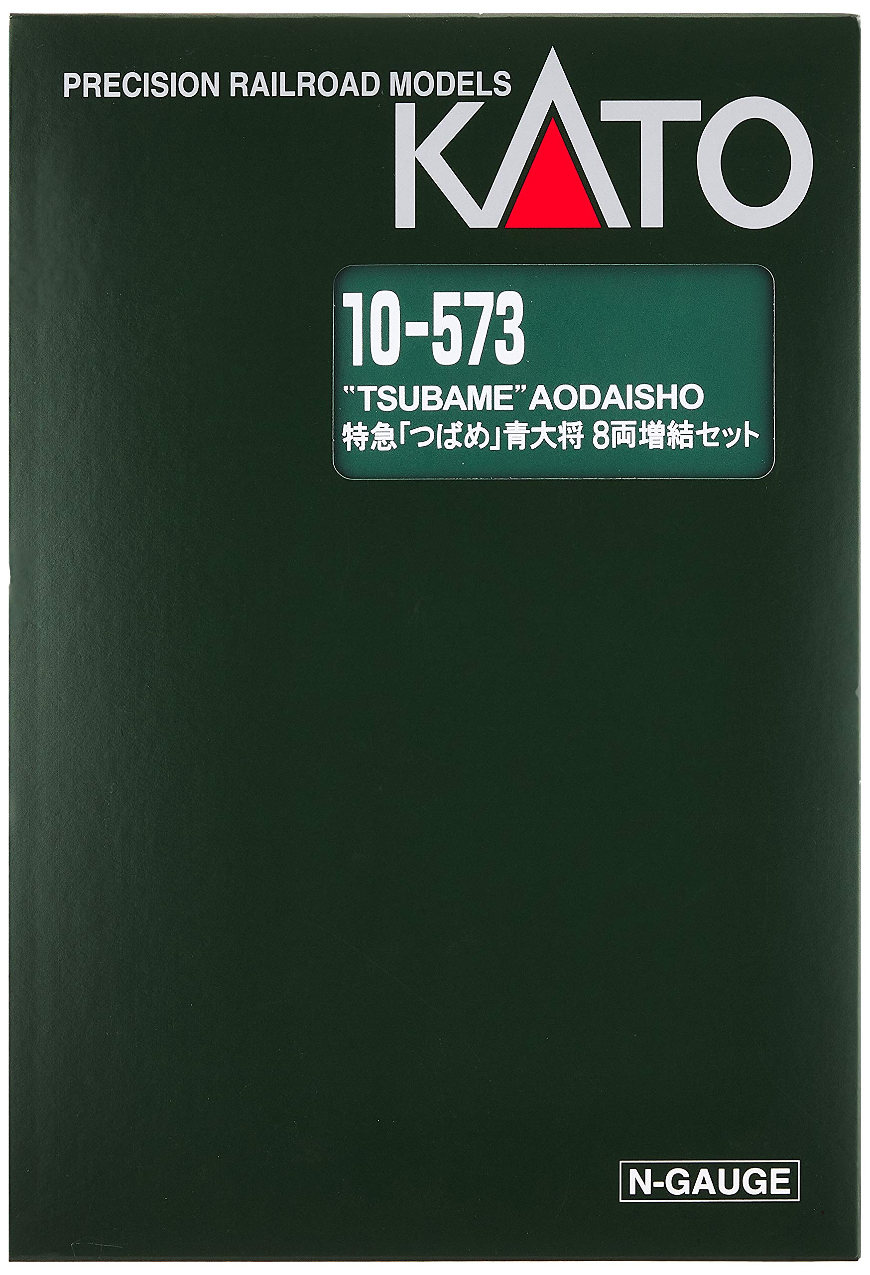 Kato Tsubame Blue General N Gauge 8-Car Add-On Set 10-573- Japan Figure Store - #1 Bring To You The Best Japanese Goods