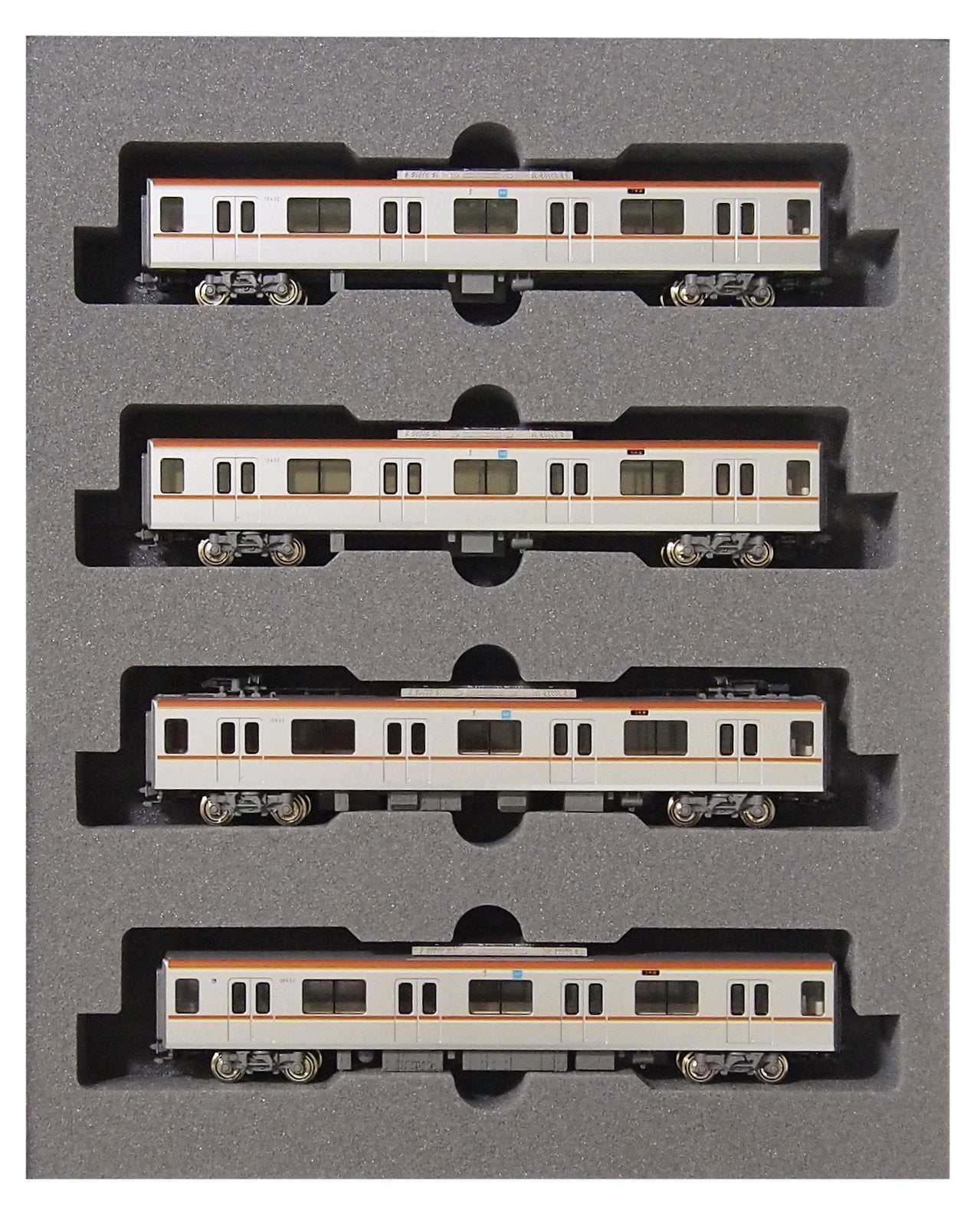 Kato N Gauge 4-Car Add-on Set 10-867 - Tokyo Metro 10000 Series Model Train- Japan Figure Store - #1 Bring To You The Best Japanese Goods