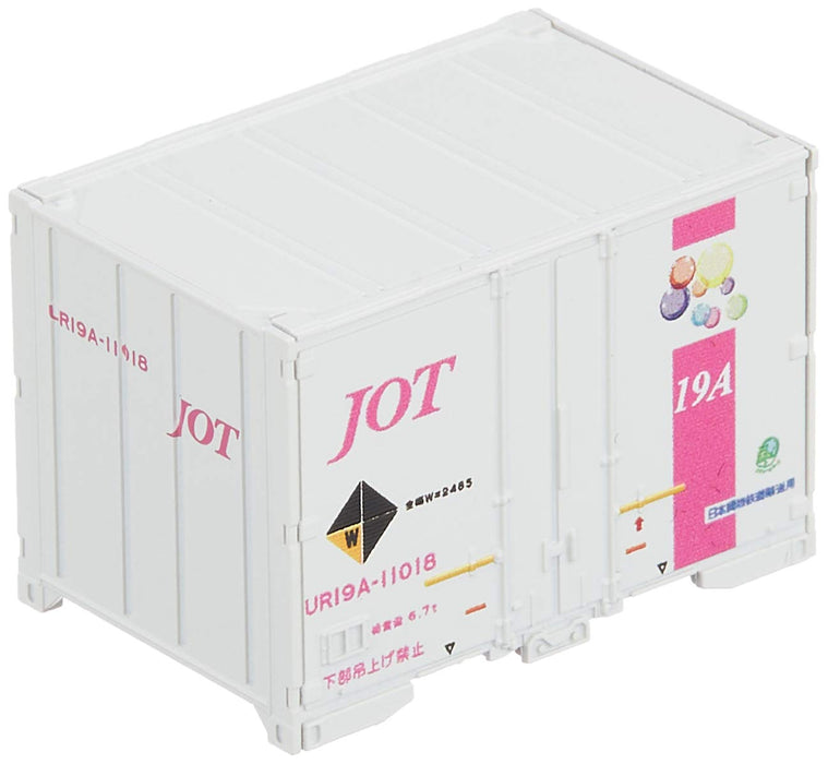 Kato N Gauge 5-Piece Ur19A Freight Car Nippon Oil Transport Pink Band Model 23-572- Japan Figure Store - #1 Bring To You The Best Japanese Goods