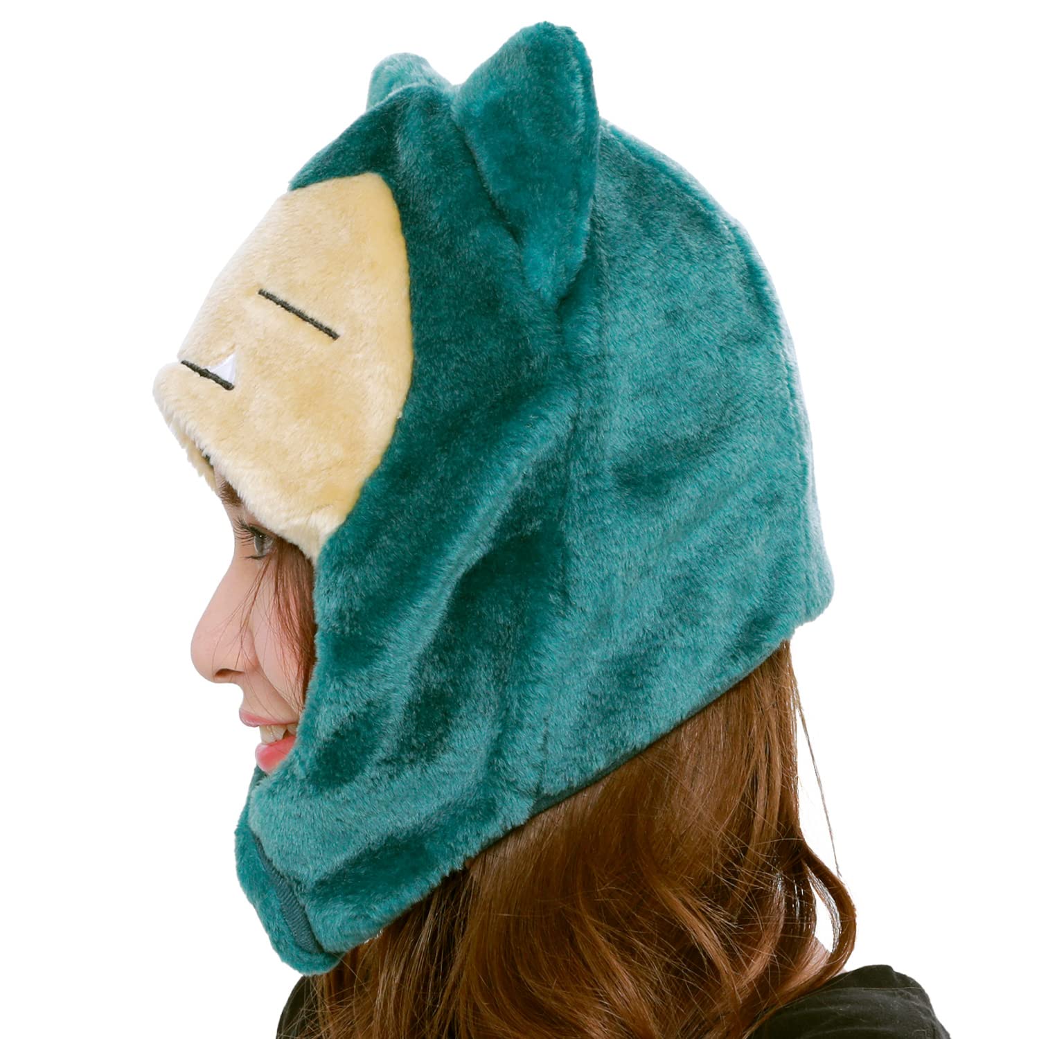 Sazac Kigurumi Cap Pokemon Snorlax From Japan- Japan Figure Store - #1 Bring To You The Best Japanese Goods